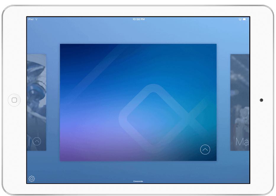 Crescendo case title hidden Crescendo case with case title hidden